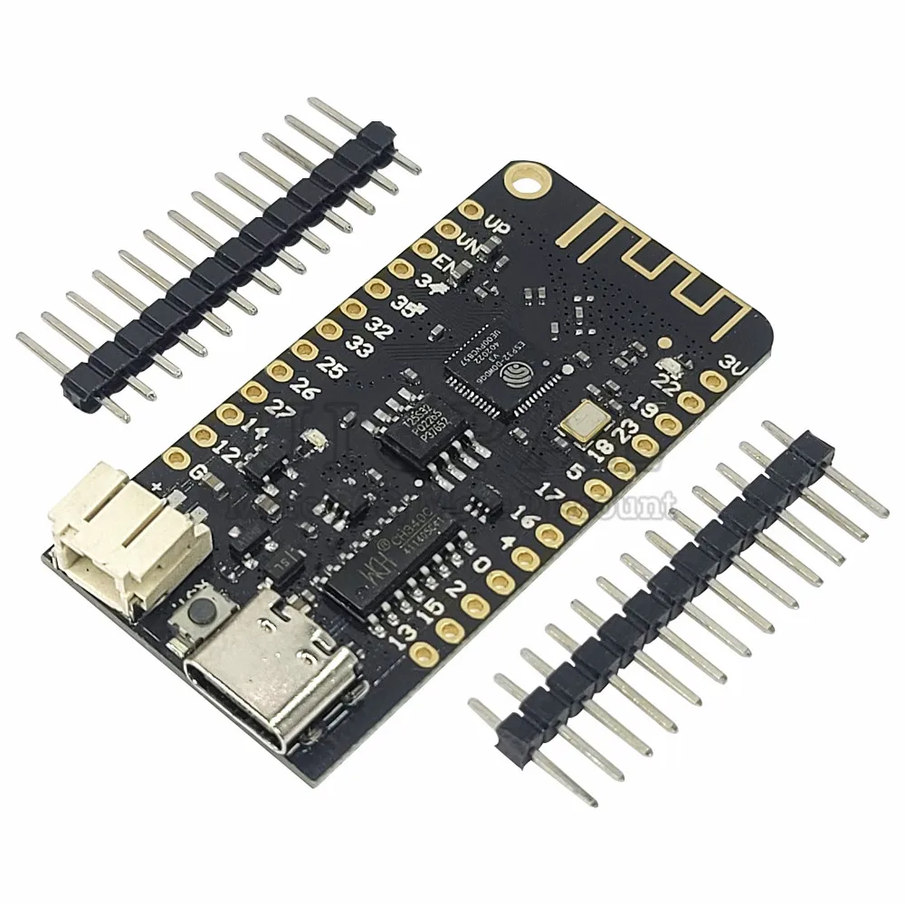 Moduł płytki rozwojowej ESP32 z interfejsem baterii litowej, moduły Wifi 2.4G BT dla MicroPython, 4MB FLASH, USB Type-C — zdjęcie produktu 6