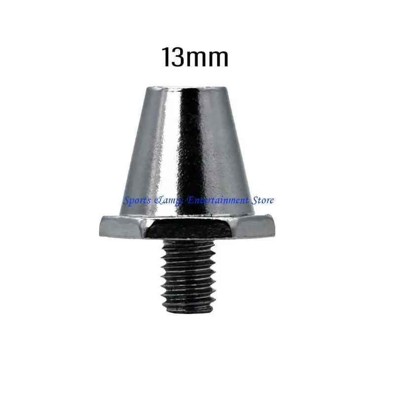 

G7NF 12Pcs Quality Football Shoe Studs for 5MM Threaded Football Soccer Shoes 11mm/13mm/15mm Football Shoe Replacement Spikes