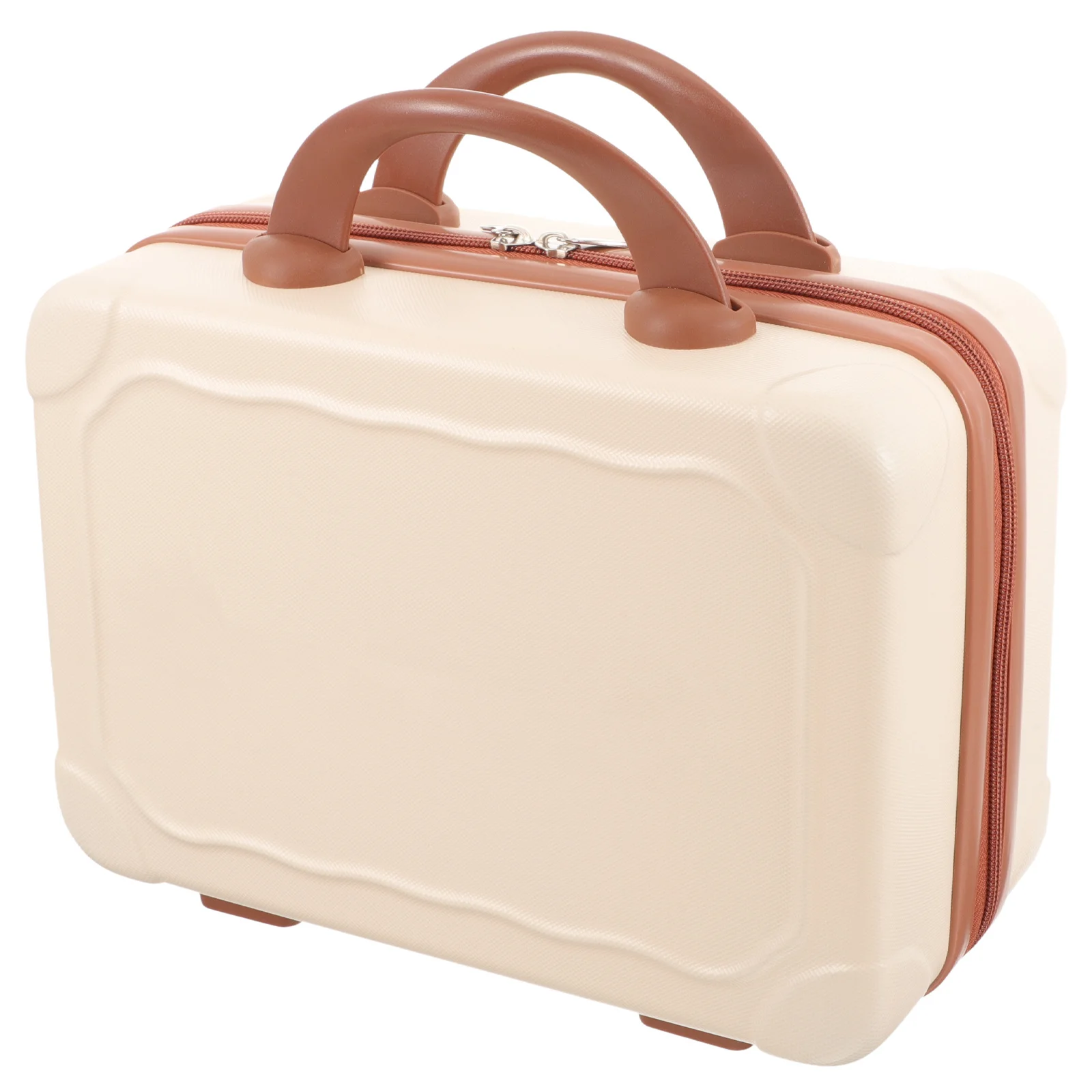 

Portable Makeup Suitcase Small Makeup Travel Case for Women Storage Organizer Carrying Travel Case,