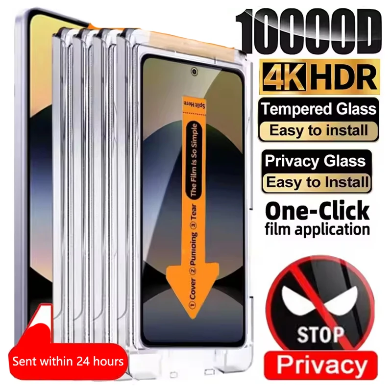 

For VIVO X200 X300 Pro X100 Ultra screen protector Auto installer Tool Anti Spy Peep Privacy Tempered Glass vivo x300 x200 Glass