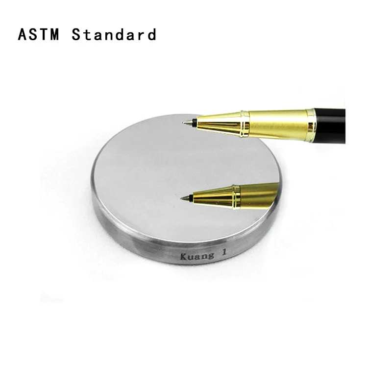 HRC Standard Rockwell hardness block (ASTM American standard) Φ64X10mm Mirror polishing Used for calibration testing Rockwell