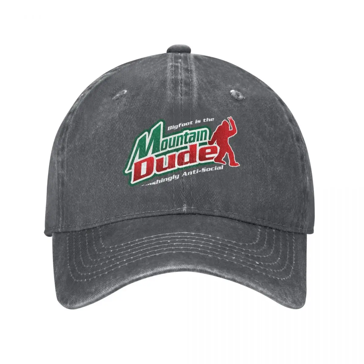 

Mountain Dude Funny Bigfoot Baseball Cap Trucker Hat Trucker Cap Hats Man Women's