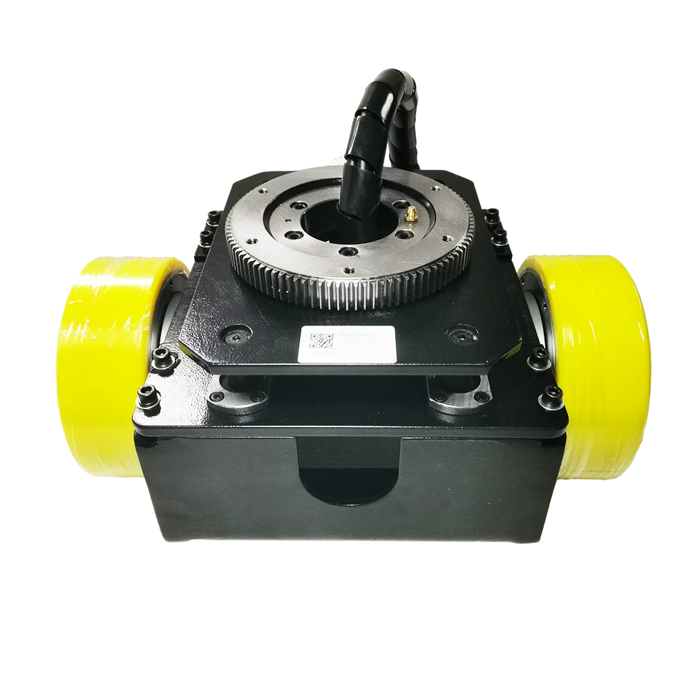 Rueda de transmisión diferencial AGV de alta resistencia, Máximo 400W, con servomotor para robot agv