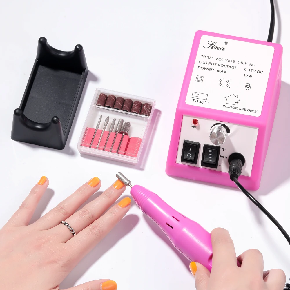 HALAIMAN Professional Electric Nail Drill Machine With HD Display Smart Touch Screen Portable Manicure Machine for Polisher