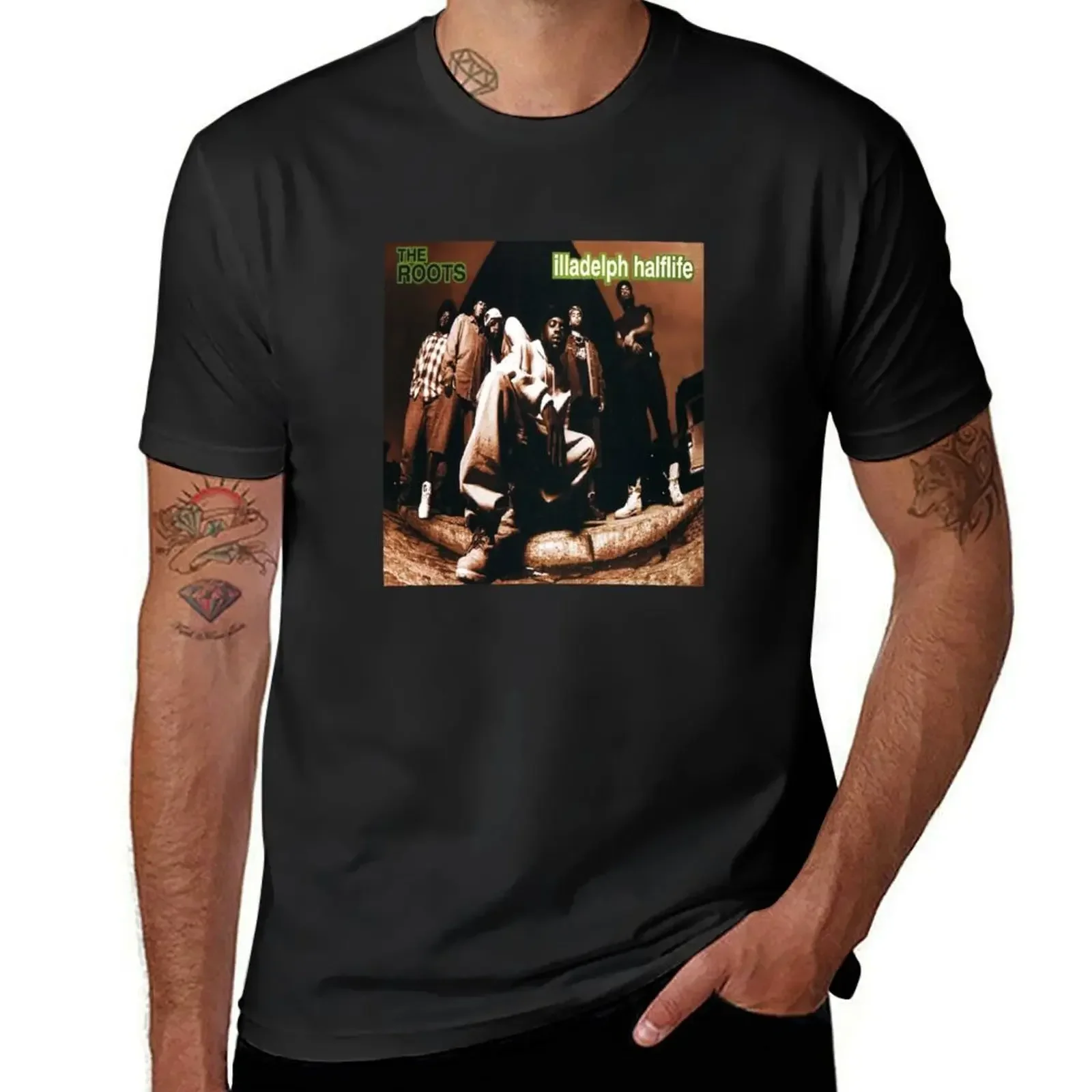 

Illadelph Halflife The Roots T-Shirt quick-drying Blouse designer t shirt men