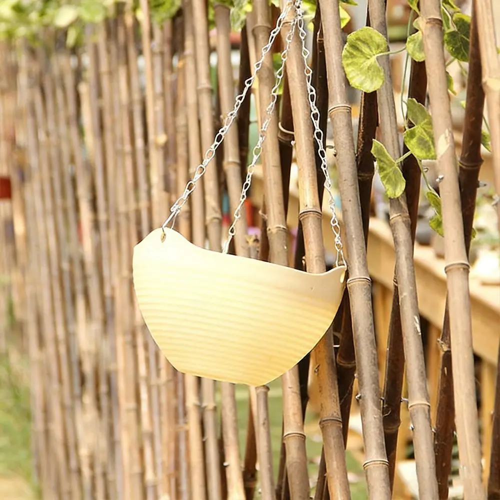 Durable Self-absorbing Hanging Basket Plastic Colorful Hanging Flower Pot Flower Pot Home Decor