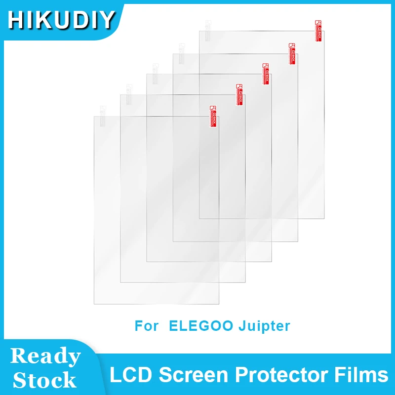 

HIKUDIY 12.8 inch Scratch-Resistant LCD Screen Protector Films for Resin 3D Printer ELEGOO Juipter