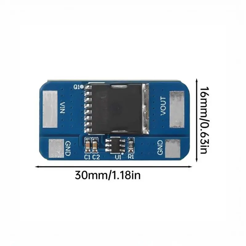 1PCS 5-30V 10A Ideal Diode Module For Solar Energy Anti-Reverse Flow Battery Charging Protection Electronic Component