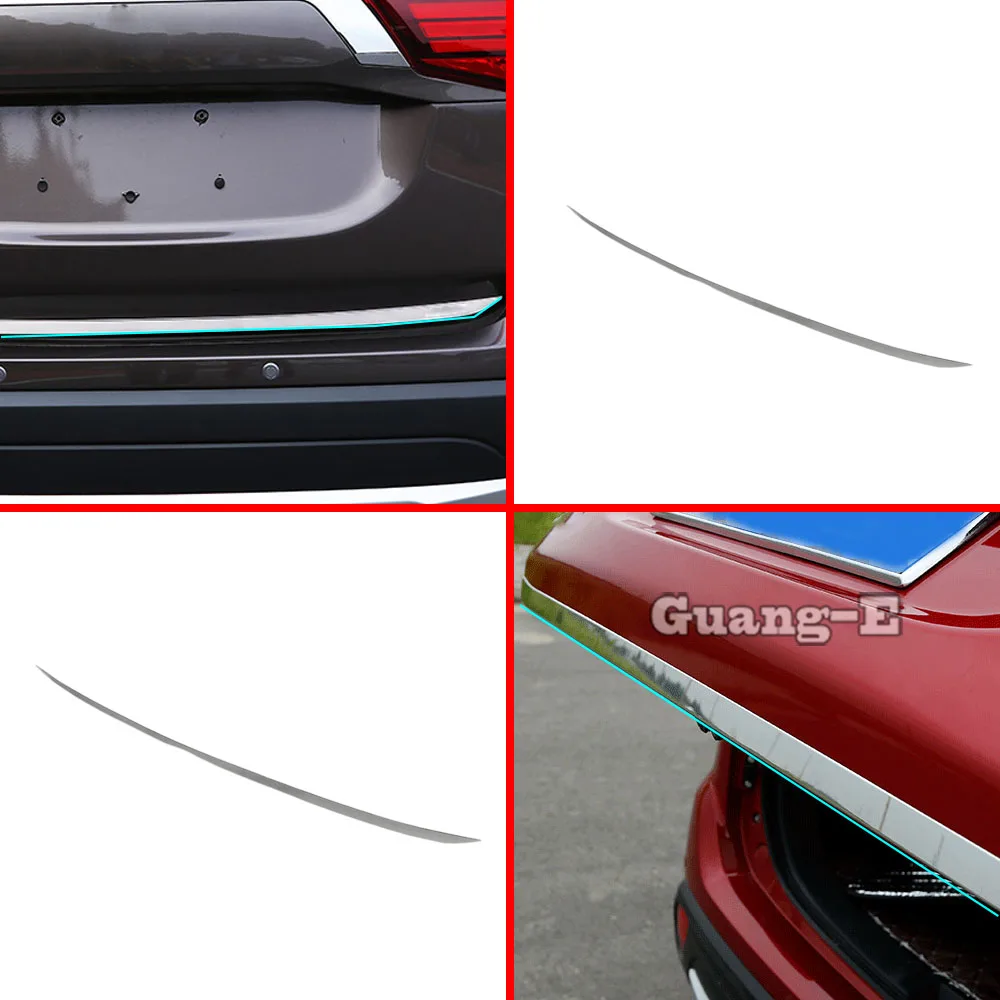 

Car Sticker Cover Trunk Rear Door Tailgate Frame Plate Trim Lamp Stick For Mitsubishi Outlander 2016 2017 2018 2019 2020 2021