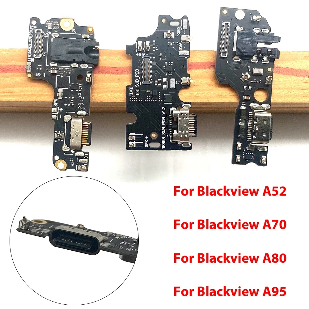 Cable flexible con conector de puerto de carga USB para Blackview A52 A70 A80 A95 Mega 1 Oscal C80 Tab 11 12 Oukitel C35