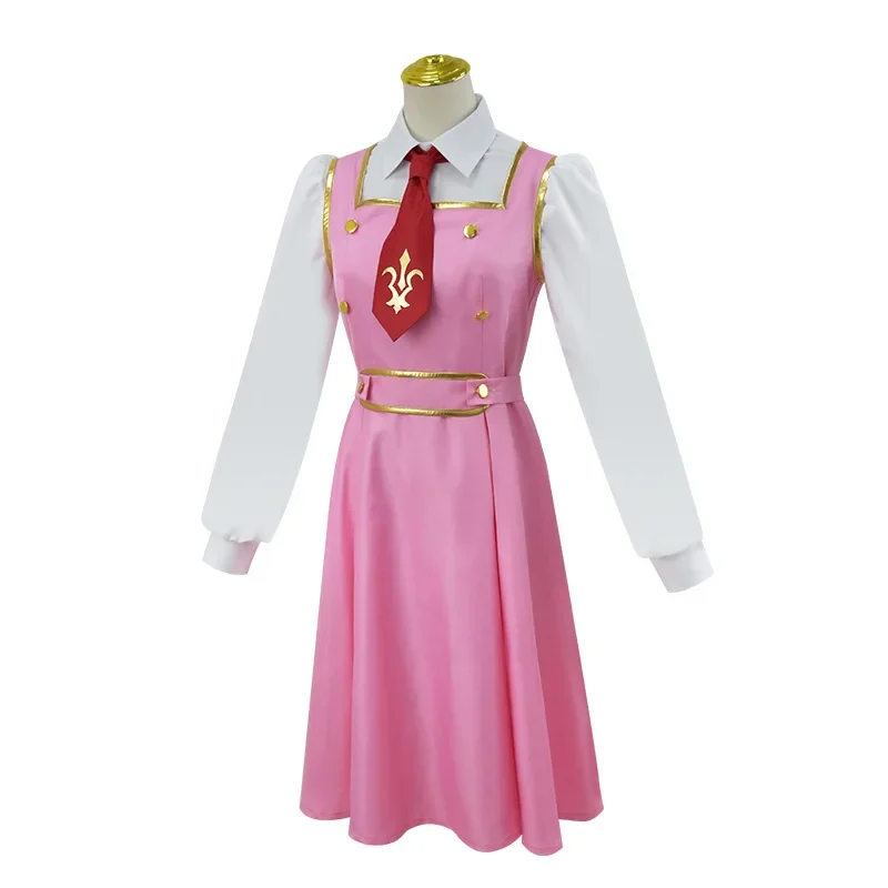 

No Gender Preference Anime Cos Nunnally vi Britannia Cosplay Costumes Meeting Uniform Sets Custom Size