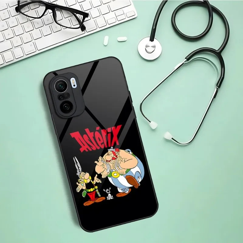 Asterix And Obelix Phone Case For Xiaomi 13 10 10T 11T 11i Redmi Note 11 8 9 11S Pro Poco M4 F3 X3 Glass Design Back Cover