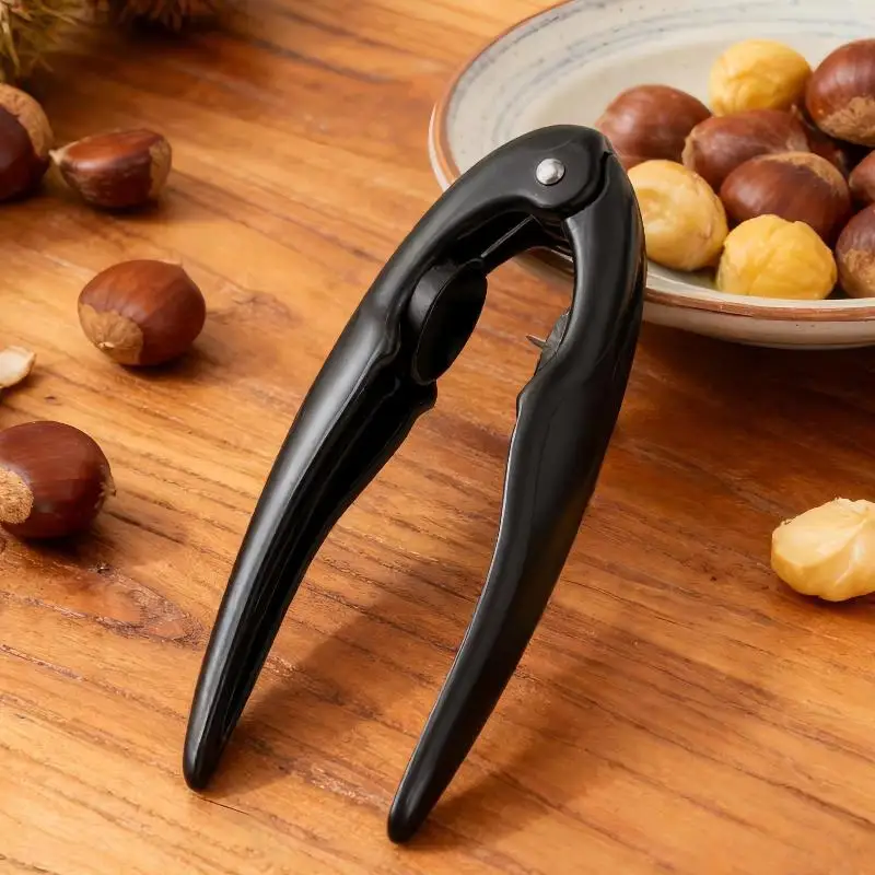 New Chestnut Shell Opener With  Serrated Edge Non Slip Grip Perfect For Roasted Chestnut Making