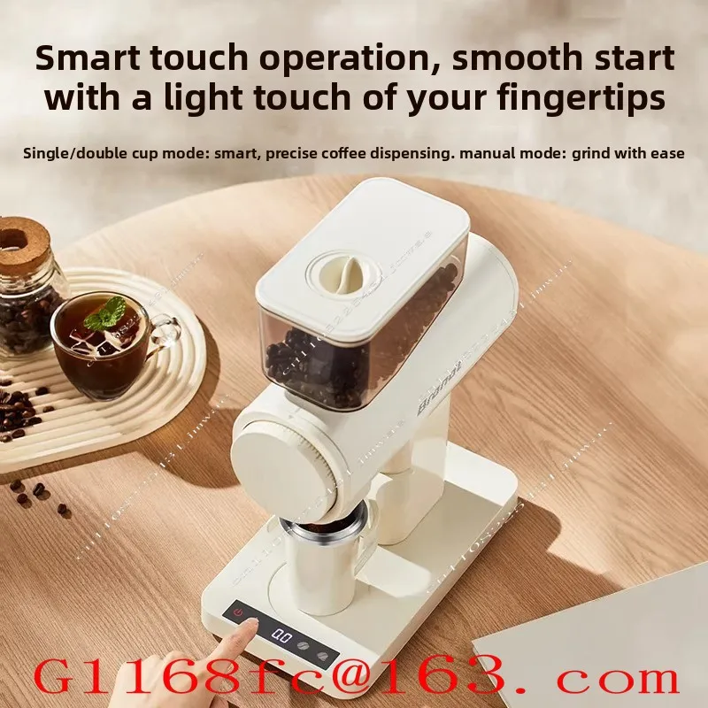 Coffee Quantitative Splash Proof Household Electric Grinder