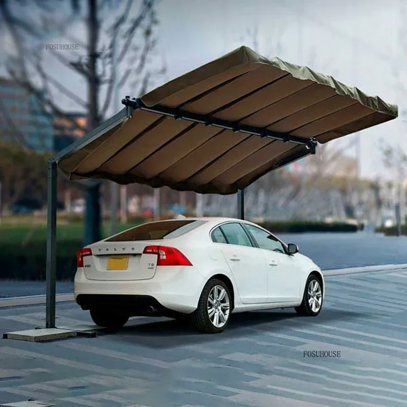 #Outdoor Gazebos Parking Shed Courtyard Leisure Electric Shed Mobile Leisure Canopy Pavilion Outdoor Tents Garden Buildings JJ R
