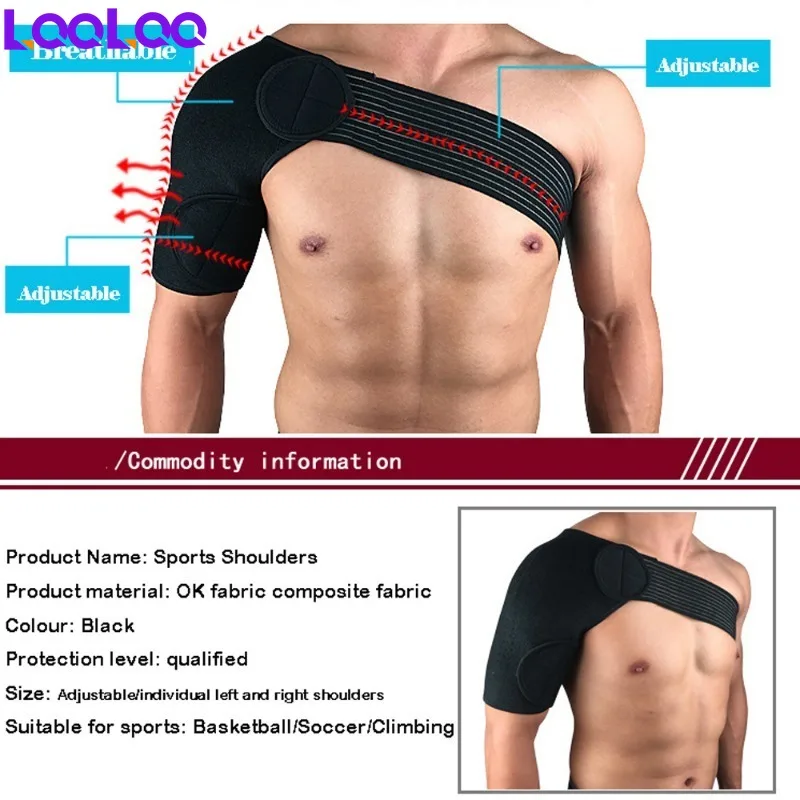 1Pcs Shoulder Brace for Men Women, Torn Rotator Cuff Support,Tendonitis, Dislocation, Bursitis, Neoprene Oversize ,Shoulder Wrap