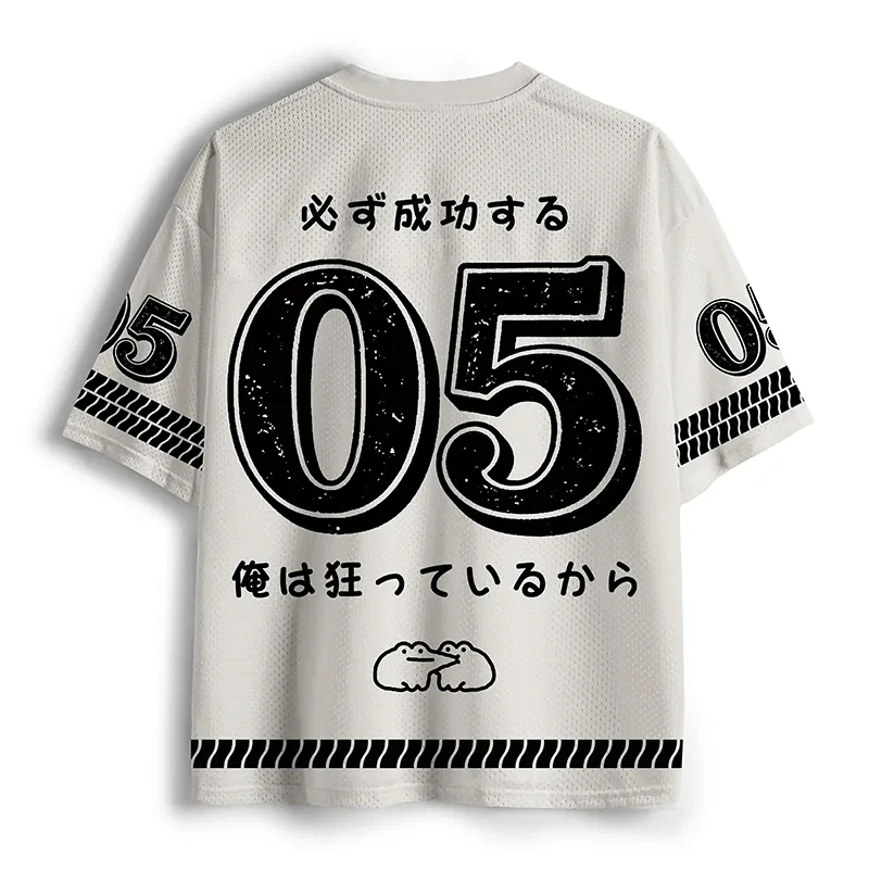 2026 Warrior Frog Funny Meme 3D Printed Jersey Men Summer Harajuku Outdoors T-shirt Breathable Quick Drying Streetwear Clothing