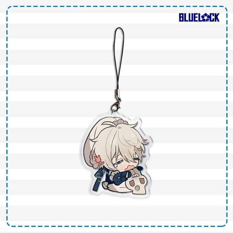 BLUE LOCK Isagi Yoichi	Chigiri Hyoma Bachira Meguru Nagi Seishiro Cosplay Mobile Phone Chain Cartoon  Pendant Schoolbag