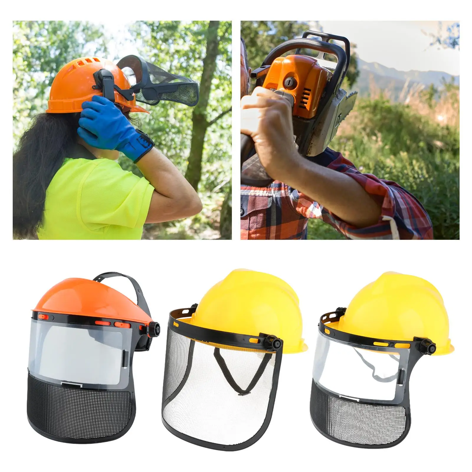 Comfortable Face Shield for Farming Use with Adjustable Headband and Transparent Front Lens Protection