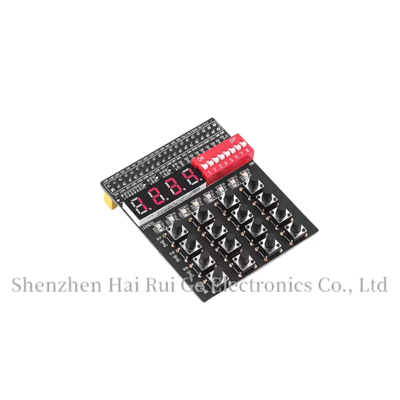 IO Expansion Board Module FPGA Development Board Accessories Matrix Keyboard DIP Switch Digital Tube