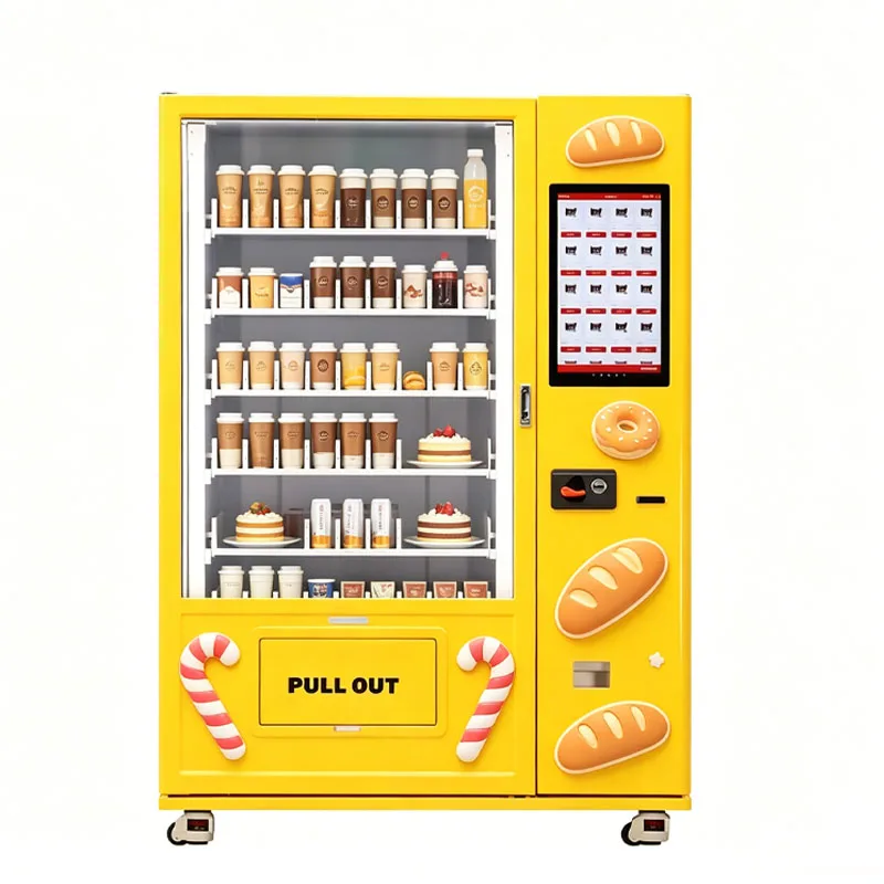 

Snack and Beverage Vending Machine Smart Retail Kiosk with Cashless Payment and Touchscreen Wholesale Customized