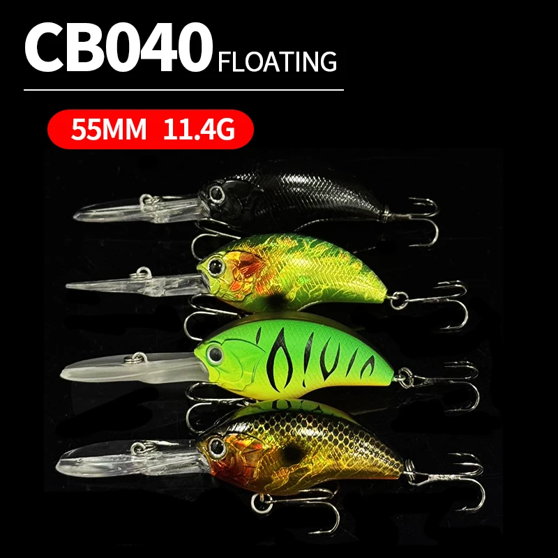 

Crankbait Fishing Lures 11g 55cm Deep Water Diver Floating Pesca Pike Isca Artificial Saltwater Bass Lures Bait Carp Fish Tackle