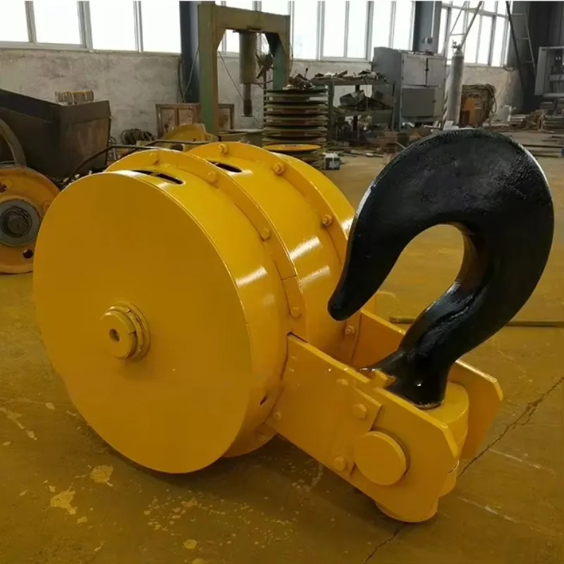 Semi Enclosed Hook Set Double Girder Semi Enclosed Hook Cast Forged Sheave Hook Block