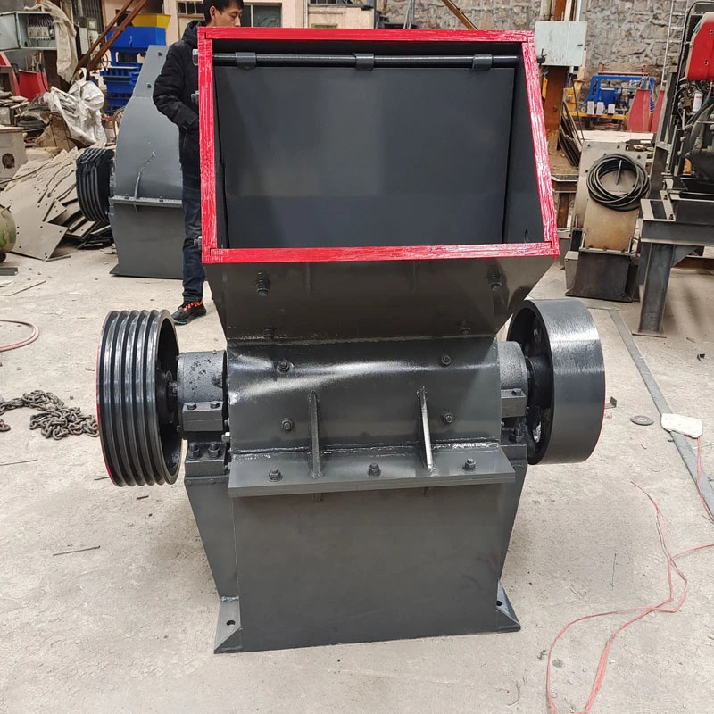 Construction Waste Fine Diesel Powered Sand Maker Cobblestone Slag Hammer Crusher