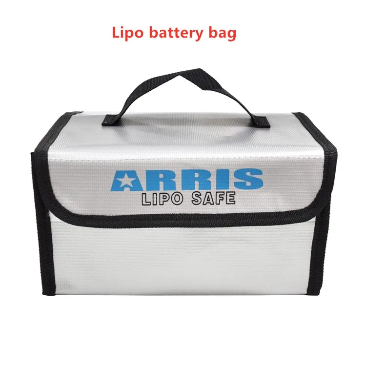 192g weight LIPO Bag Battery Safe Safety Bag Fireproof Explosion-proof Battery Storage Bag for RC Racing Drone Multicopter