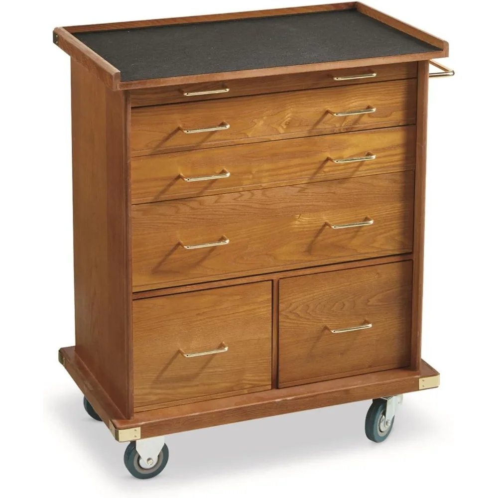 

Storage Cabinet with Drawers Wood, Great for Under Desk Storage & Office Storage Cabinet Oak
