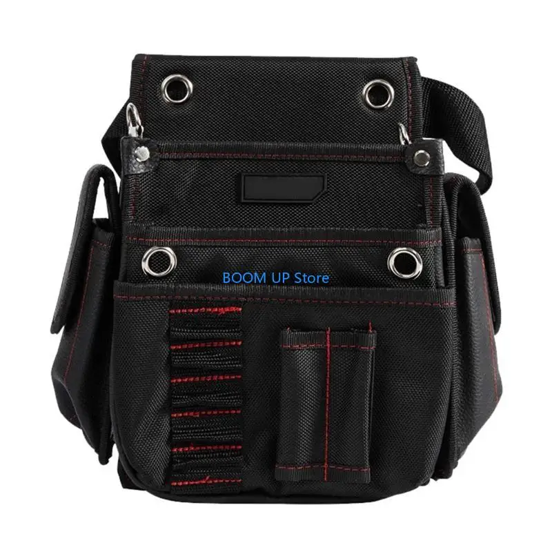 

Tool Waist Pack Electrician Work Tool Belt for Outdoor Work Environments B46A