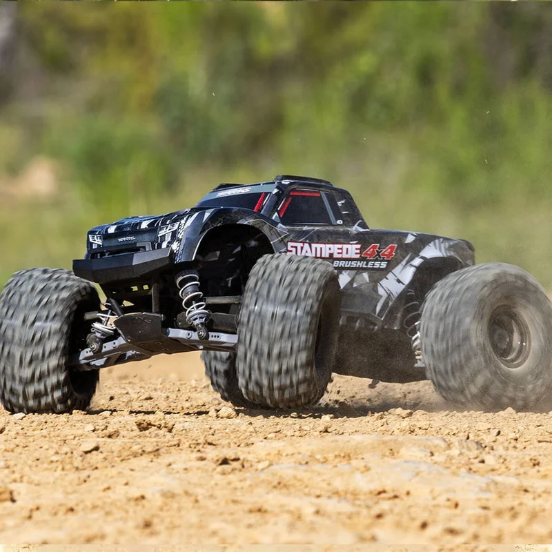 Stampede 4x4 1/10 Brushless Rc Monster Truck 67454 4 Velineon 3s Off Road Remote Control Car For Hobby Adults  2026 New  Model