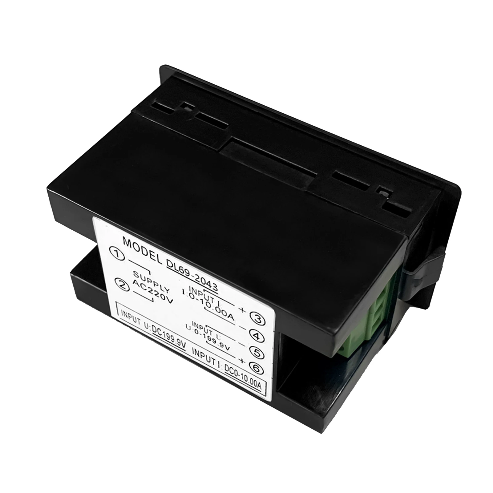 الفولتميتر الرقمي، مقياس التيار الكهربائي، جهاز اختبار الجهد والتيار، أداة، كاشف مقياس التيار الكهربائي، شاشة رقمية مزدوجة حمراء وخضراء