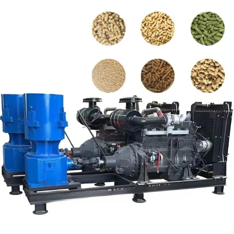 Peletizadora De Alimentos Equipamento de produção Máquina de pellets de alimentação doméstica Máquina de pellets para alimentação animal fornecida 380V