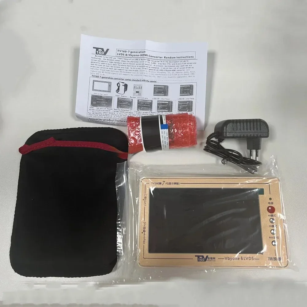 Hot SalesOriginal New Led Lcd Screen Display Panel Test Tool Tv Main Board Mainboard Motherboard Repair Tester Tv160 7th Generat