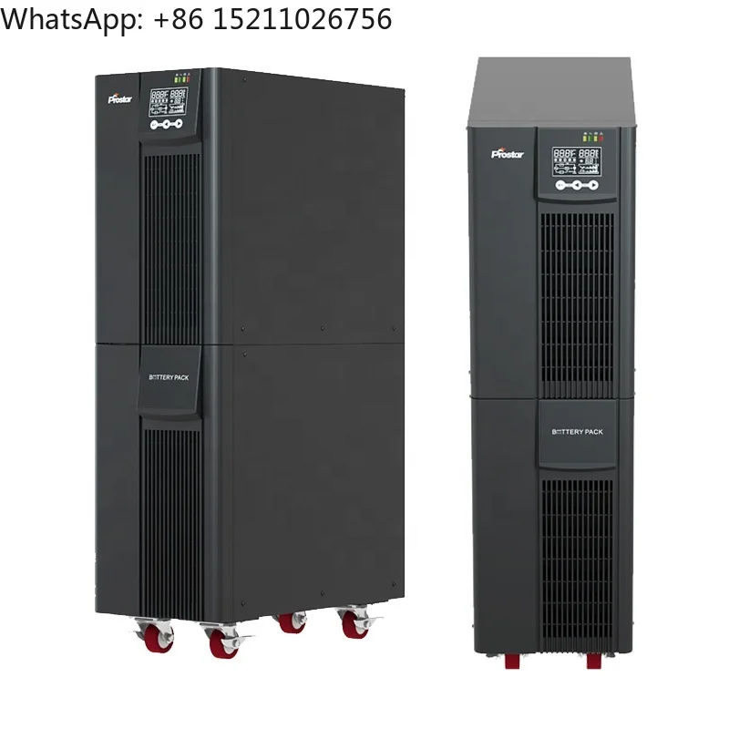 6KVA Uninterrupted Power Supply 208/220/230/240V 6K Tower Online UPS Systems For Office with 12 Hour UPS Systems