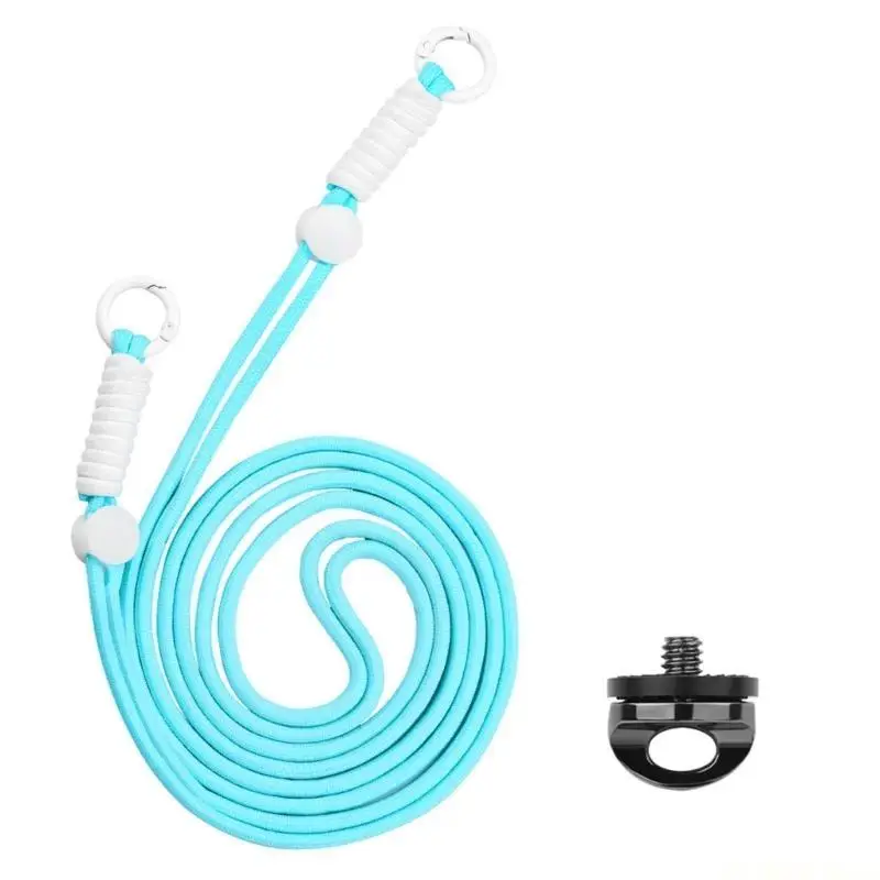 E56B Sports Camera Lanyard Crossbody Wearable Anti-losing Rope Shoulder Belt for Pocket 3 Action Cameras