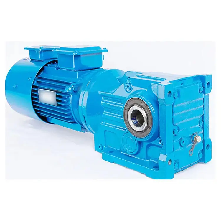 OEM Custom K Helical Bevel Gearbox Drive Reducer Mechanical Speed Variator Electric Motor Gear Reducer Gearbox