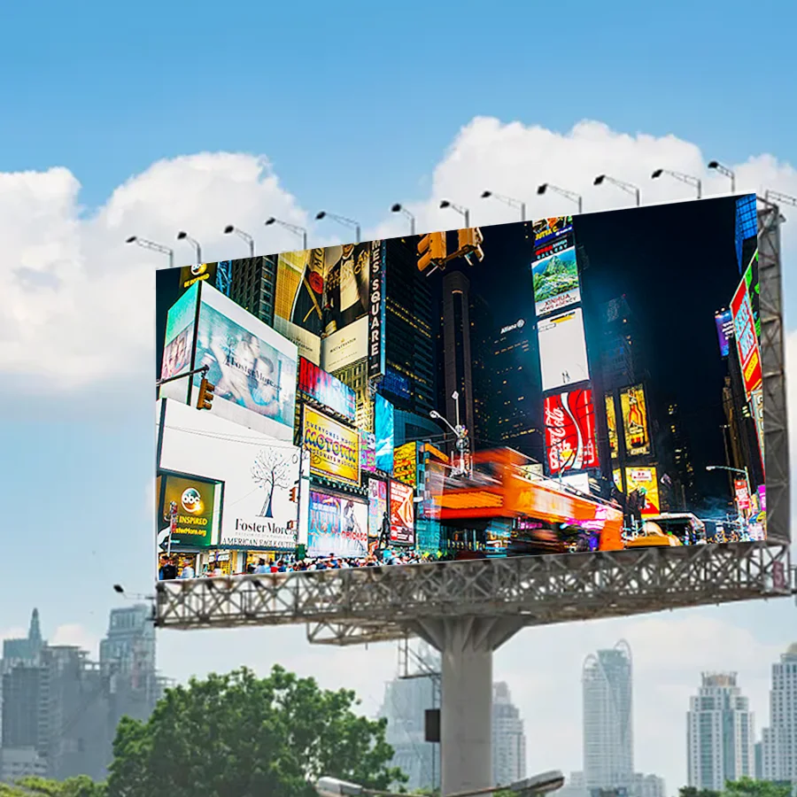 HD Video-Specific COB Transparent Lighting-Type Advertising LED Disp y    Floor Stand Screen Waterproof Led Disp y