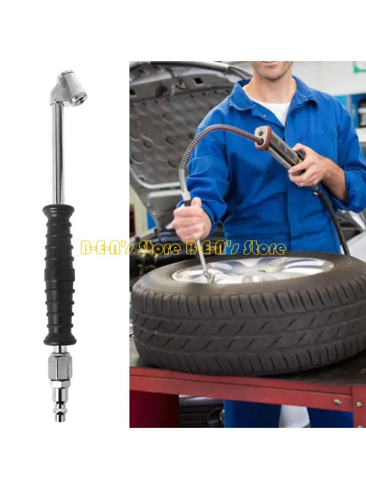 Y1AD Double for Head Inflatable Car Fast Filling Rod Tyres Repair Tools Automobiles