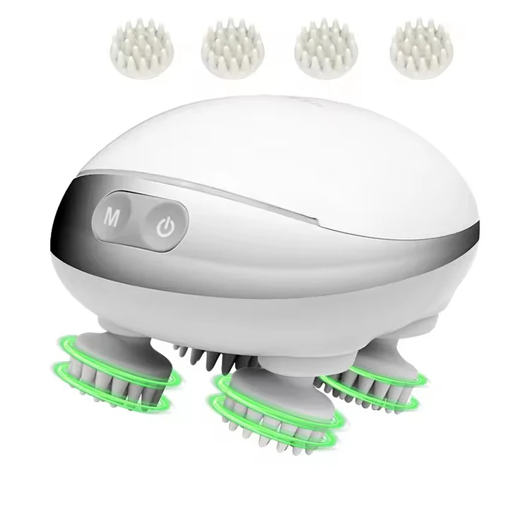 

Waterproof Head Head Scalp Massager Electric Claw Kneading Vibrating Smart Scalp Massager