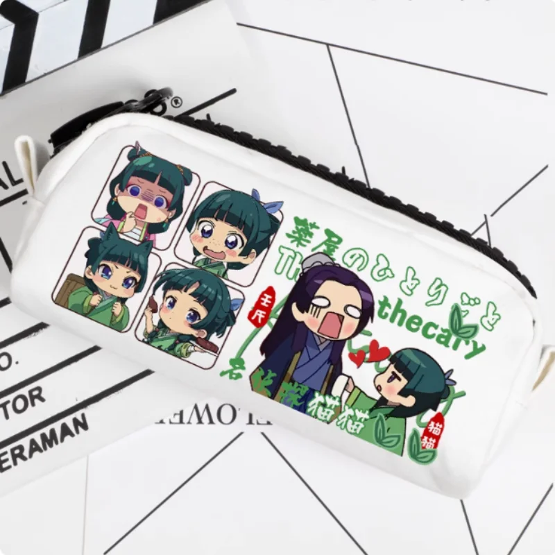 

Anime The Apothecary Diaries Diaries Pencil Case Oxford Canvas Storage Bag Pencil Box Pencilcase School Pen Bag 2751