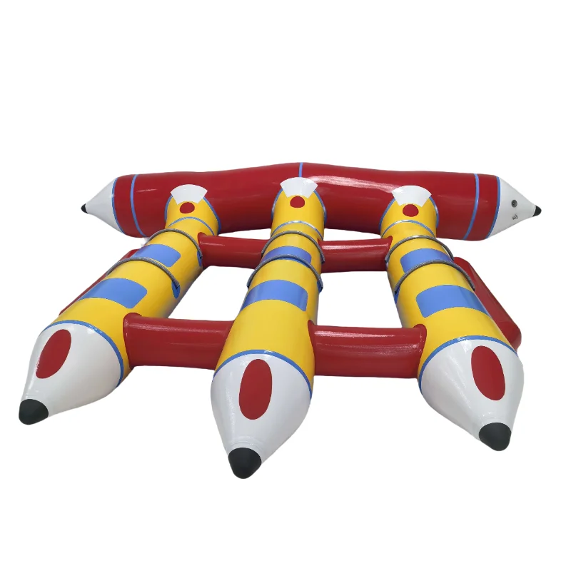 

Colorful PVC Inflatable Floating Seesaw for Kids Thick Material Water Park Toy for Fun Water Gamespromote sales