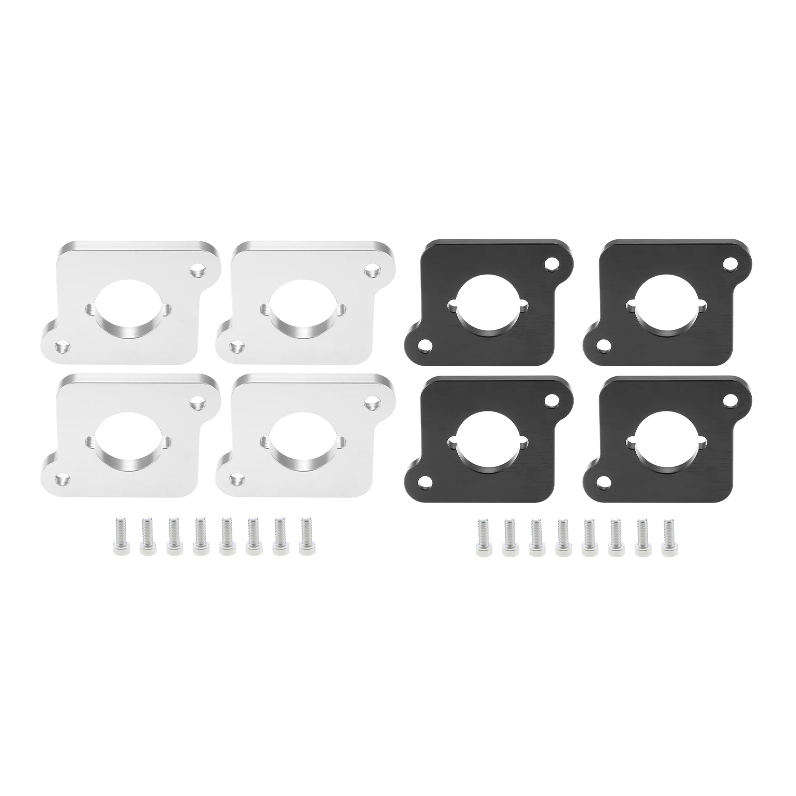 1Set Billet Coilpack Adapter Plates Set Coilpack Adapter Plates Billet Aluminum For AUDI GTI GLI Passat Golf 1.8T 2.0TFSI