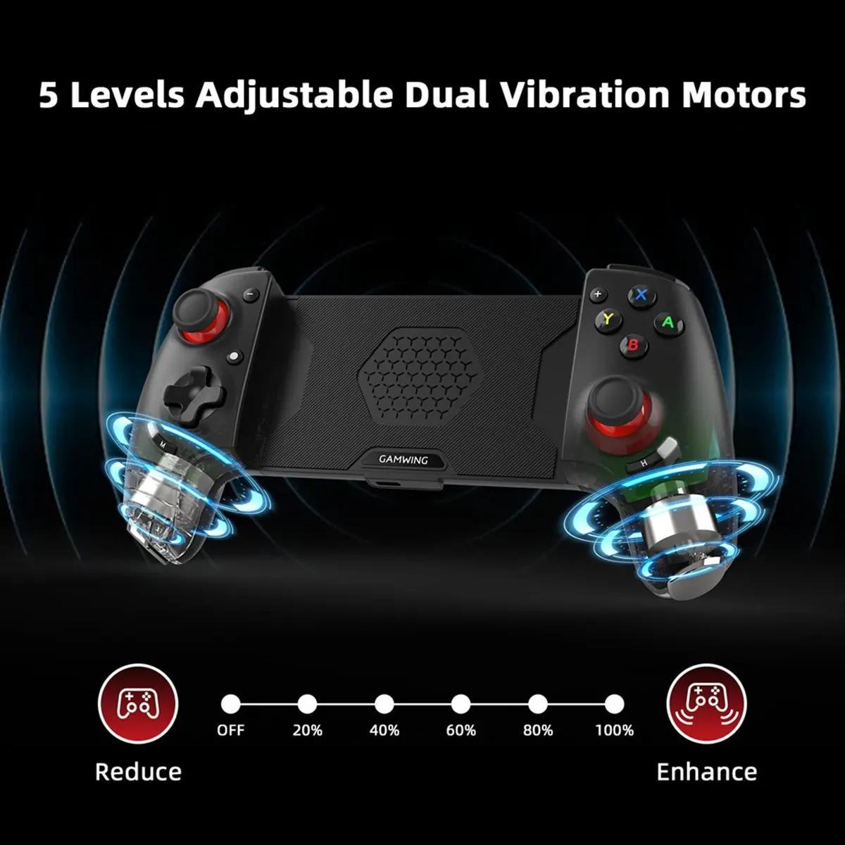 Gamwing for Switch One-Piece Joycon NS2 Game Controller Game Pad Joystick 6 Gyro Sensor Hall Effect Joystick