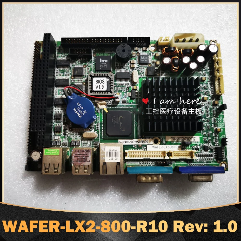 For IEI industrial control medical equipment motherboard original disassembly WAFER-LX2-800-R10 Rev: 1.0