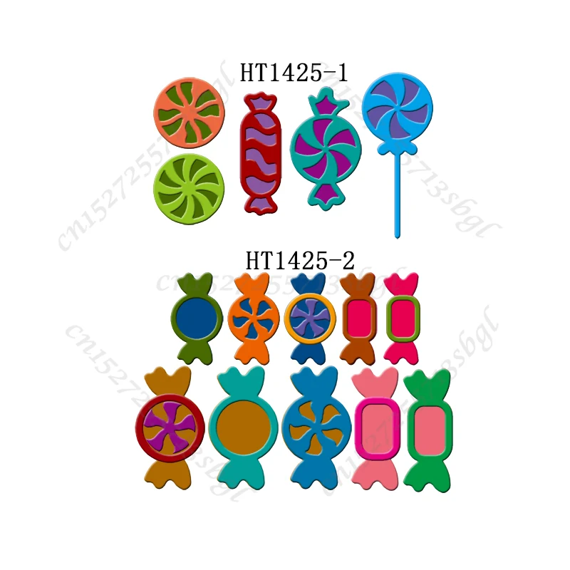 Candy Series Cutting dies - New Die Cutting And Wooden Mold,HT1425 Suitable For Common Die Cutting Machines On The Market.