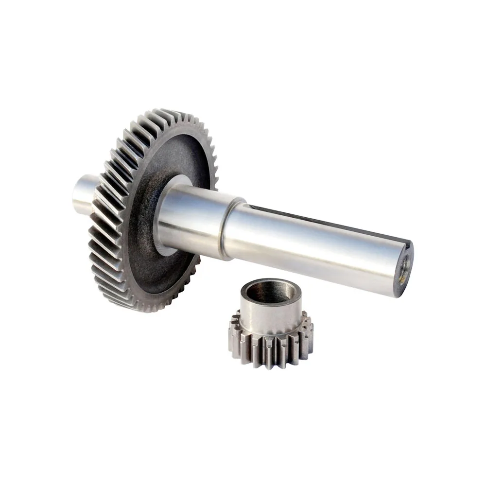 forCustom Precision Spiral Gear Shaft with Spline Steel Bevel Pinion Shaft for Industrial Transmission OEM