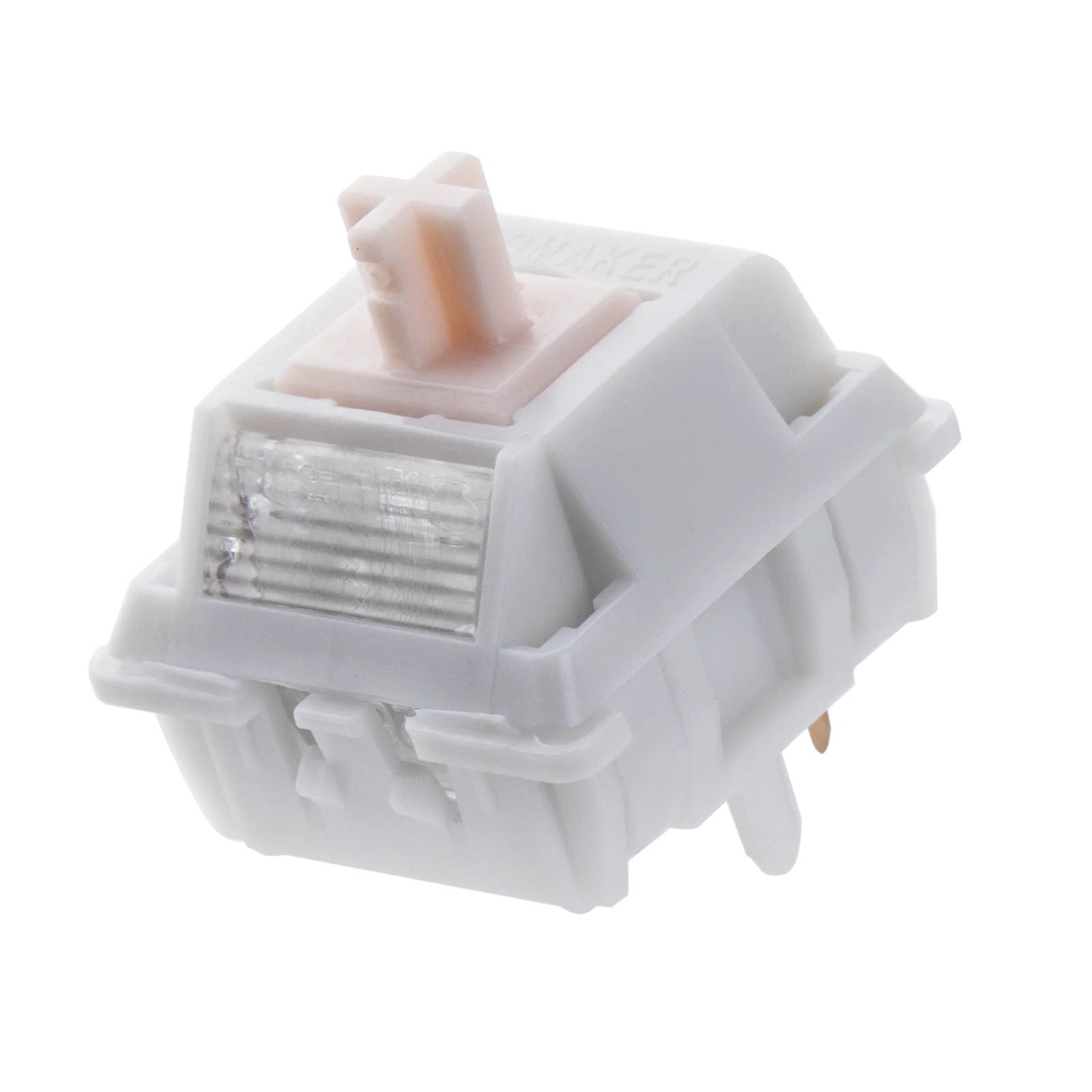 

Набор линейных переключателей EPOMAKER Cream Marble, 35 шт., 47 гf, 5-контактные, с предварительно окрашенными кремовыми переключателями LY, совместимые с колпачками клавиш MX для механической игровой клавиатуры