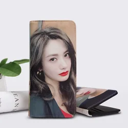 Personalized Photo Wallet for Women Men Custom Photo Long Short Zipper Wallets Mother's Father's Day Gift for Her Girl Daughter
